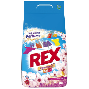Rex Japanese Garden & Water Lily Aromatherapy Color prášok na pranie farebnej bielizne 54 dávok 3,51 kg
