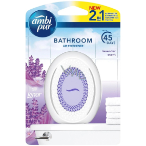 Ambi Pur Bathroom Lavender Scent gélový osviežovač vzduchu do kúpeľne 7,5 ml