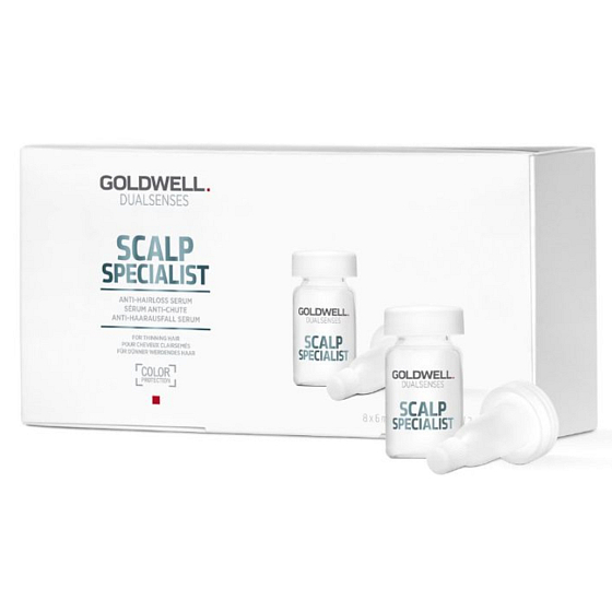 Goldwell Dualsenses Scalp Specialist Anti-Hairloss Sérum proti padaniu vlasov 8 x 6 ml