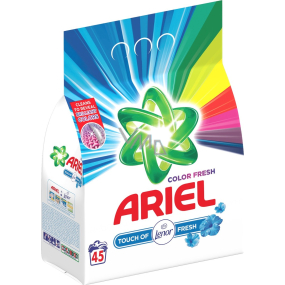 Ariel Touch of Lenor Fresh Color prací prášok na farebnú bielizeň 45 dávok 3,375 kg