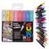 Posca Univerzálna sada akrylových fixiek 0,7 - 1 mm Pastelové farby 8 kusov PC-1M