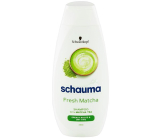 Schauma Fresh Matcha šampón na mastné korienky a suché končeky 400 ml