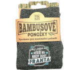 Albi Bambusové ponožky Franta, velikost 39 - 46