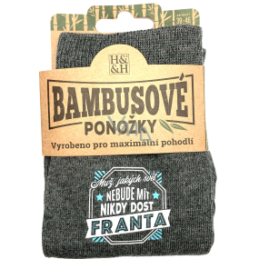 Albi Bambusové ponožky Franta, velikost 39 - 46