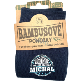 Albi Bambusové ponožky Michal, veľkosť 39 - 46