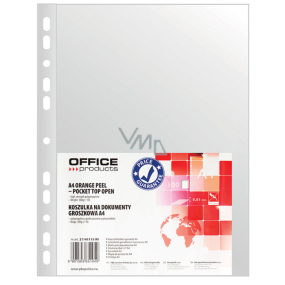 Kancelárske obaly na brožúry Euroobal transparentné matné, A4, 30 mm, 100 ks