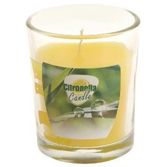 Emocio Citronella sviečka v skle 53 x 63 mm 1 kus