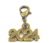 2024 medený prívesok 14 x 10 mm