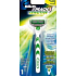 Gillette Mach3 sensitive strojček + náhradné hlavice 1 kus, pre mužov