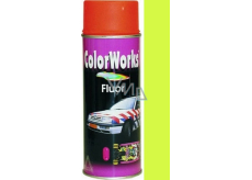 Color Works Fluór 918542 fosforové žltá nitrocelulózový lak 400 ml