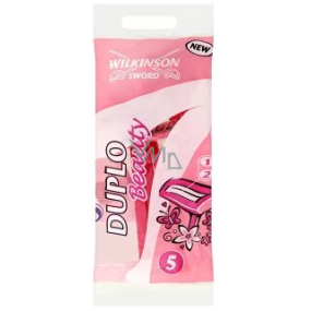 Wilkinson Lady Duplo Beauty jednorazový holiaci strojček 5 kusov