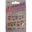 Nail Seal 3D nálepky na nechty 1 aršík 152A 1 aršík