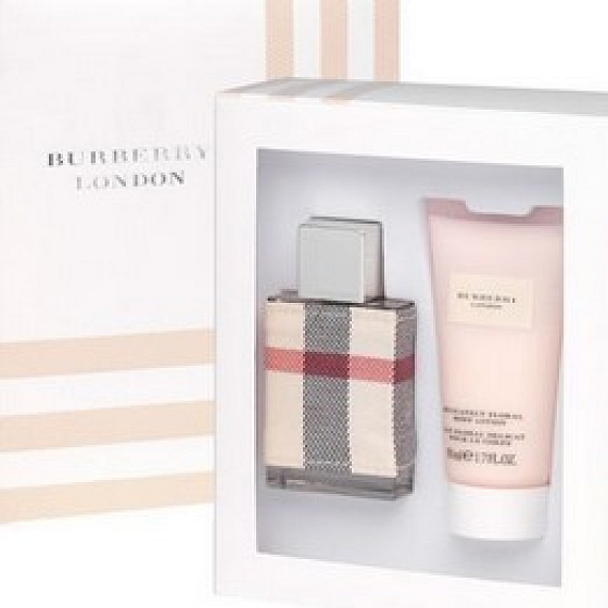 Burberry London for Women toaletná voda 50 ml + telové mlieko 50 ml + toaletná voda 7,5 ml, darčeková sada