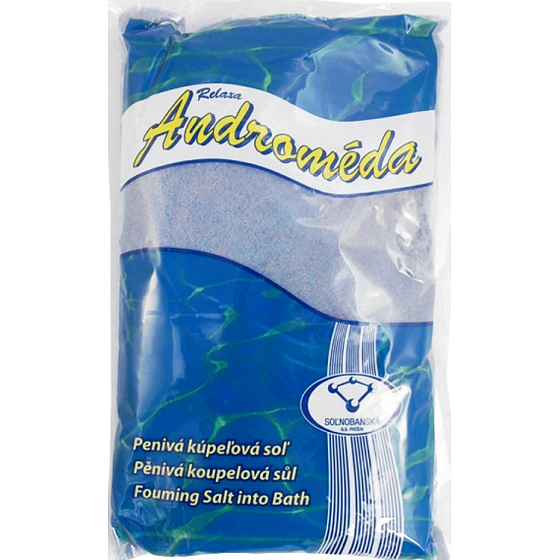 Relaxa Androméda Mäta kúpeľová penivá soľ 1 kg