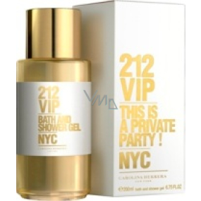 Carolina Herrera 212 VIP Men sprchový gél 200 ml