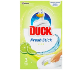 Duck Fresh Stick Limetka 3x gélové pásiky do WC misy 27 g