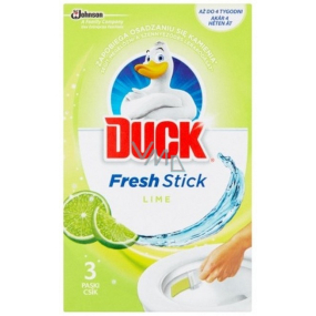 Duck Fresh Stick Limetka 3x gélové pásky do Wc misy 27 g