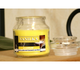 Lima Aroma Dreams Vanilka aromatická sviečka sklenička s viečkom 120 g