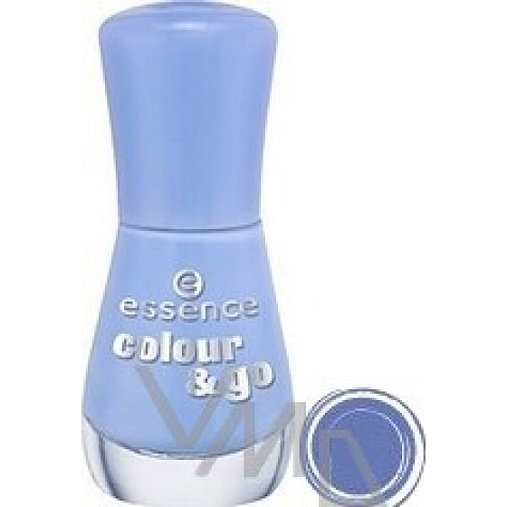 Essence Colour & Go lak na nechty 125 Absolutely Blue 8 ml