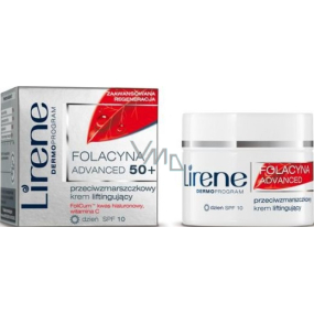 Lirene Folacin Advanced 50+ denný krém proti vráskam-liftingový efekt 50 ml