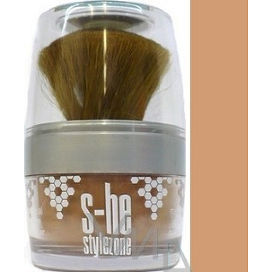 S-he Stylezone Mineral Loose Powder púder odtieň 730/03 Honey 5 g