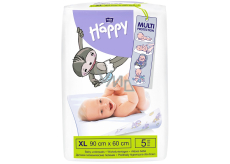 Bella Happy Baby Hygienické podložky 90 x 60 cm 5 kusov