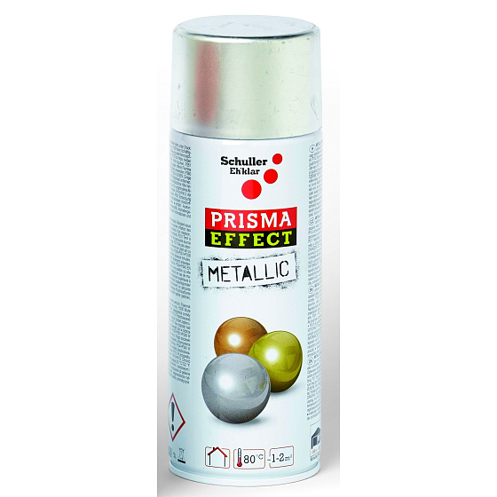 Schuller Eh klar Prisma Color Metallic Effect akrylový sprej 91043 Metalická strieborná 400 ml