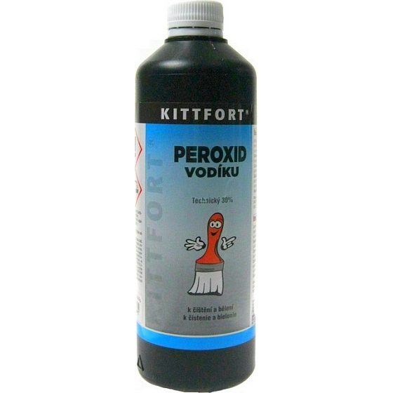 Kittfort Peroxid vodíka technický 30% na čistenie a bielenie 500 g