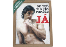 Bohemia Gifts Darčeková handra na sviatočné vytieranie Odteraz ti s tým pomôžem ja 1 kus