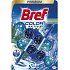 Bref Blue Aktiv Eucalyptus WC blok na hygienickú čistotu a sviežosť Vašej toalety, obarvuje vodu do modrého odtieňu 2 x 50 g