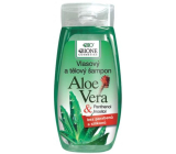 Bione Cosmetics Aloe Vera & Panthenol šampón pre všetky typy vlasov 250 ml