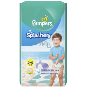 Pampers Splashers 5-6 jednorázové plienky do vody 14+ kg 12 kusov