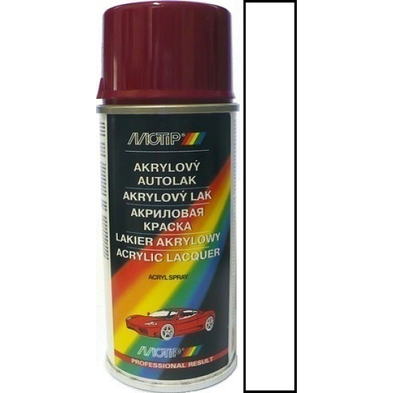 Motip Škoda Akrylový autolak sprej SD 1026 Biela candy 150 ml