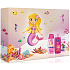 Fa Kids Girls sprchový gél 250 ml + Schauma Kids šampón na vlasy pre deti 250 ml + Vademecum My Little s jahodovou príchuťou zubná pasta 50 ml, kozmetická sada