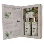 Bohemia Gifts Botanica Konopný olej sprchový gél 200 ml + šampón na vlasy 200 ml + toaletné mydlo 100 g, kniha kozmetická sada