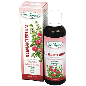 Dr. Popov Klimaktérium originálne bylinné kvapky prispievajú k hormonálnej rovnováhe, pre udržanie komfortu v období menopauzy 50 ml Dr. Popov Klimaktérium originálne bylinné kvapky prispievajú k hormonálnej rovnováhe, pre udržanie komfortu v období menopauzy 50 ml