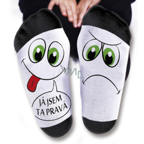 Nekupto Rodinné darčeky s humorom Ponožky Som tá pravá, veľkosť 39-42 WZ 001