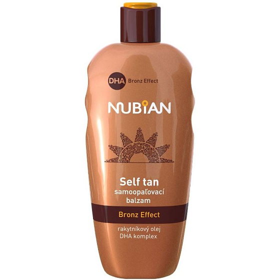 Nubian Self tan Bronz Effect samoopaľovací telový balzam 200 ml