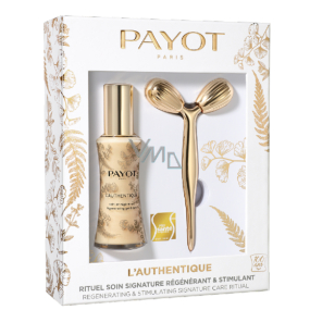Payot L Authentique regeneračná zlatá starostlivosť pre posilnenie prirodzenej regeneračné schopnosti a odhalenie krásy v akomkoľvek veku 50ml + Zlatý masážny valček, relaxačné zlatá starostlivosť limitovaná edícia darčekový set 2020