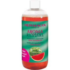 Dermacol Aroma Ritual Vodný melón tekuté mydlo na ruky náhradnú náplň 500 ml