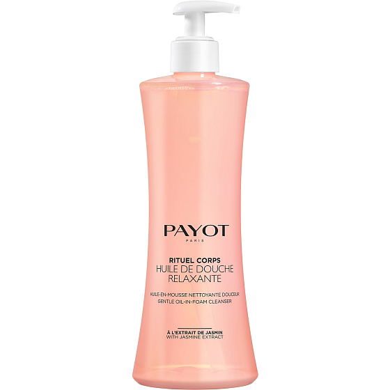 Payot Body Care Rituel Corps Huile De Douche Relaxante relaxačný sprchový olej s výťažkami z jazmínu a bieleho čaju 400 ml