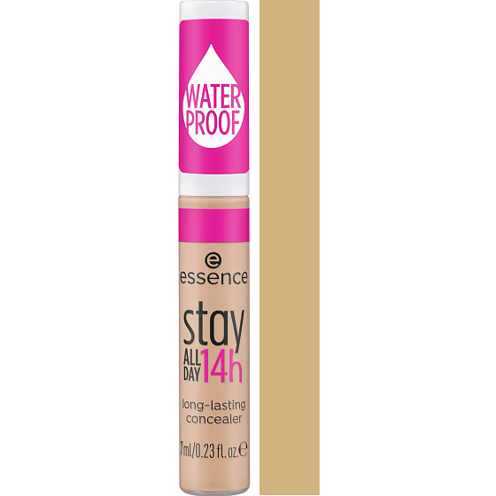 Essence Stay All Day 14h voděodolný tekutý korektor 40 Warm Beige 7 ml