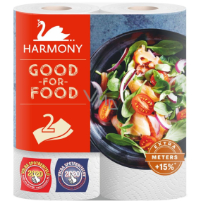 Harmony Good for Food 2-vrstvové papierové kuchynské utierky 2 ks