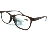 Berkeley Dioptrické okuliare na čítanie +1,0 plastové hnedé, farebné obruby 1 kus MC2193