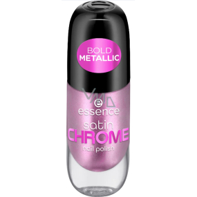 Essence Satin Chrome lak na nechty 02 Artificial Pinktelligence 8 ml