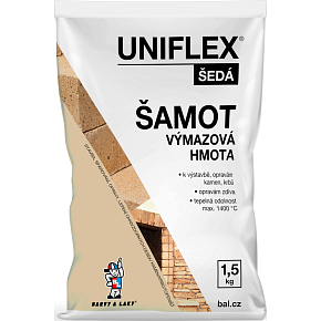 Uniflex šamotovú výmazovú hmotu, 1,5 kg