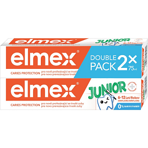 Elmex Junior detská zubná pasta 2x75 ml