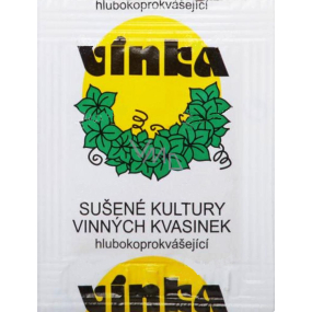 Vínka sušené vínne kvasinky hlbokoprekvášajúce 0,6 g