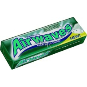 Wrigleys Airwaves Green Mint žuvačka dražé 10 kusov