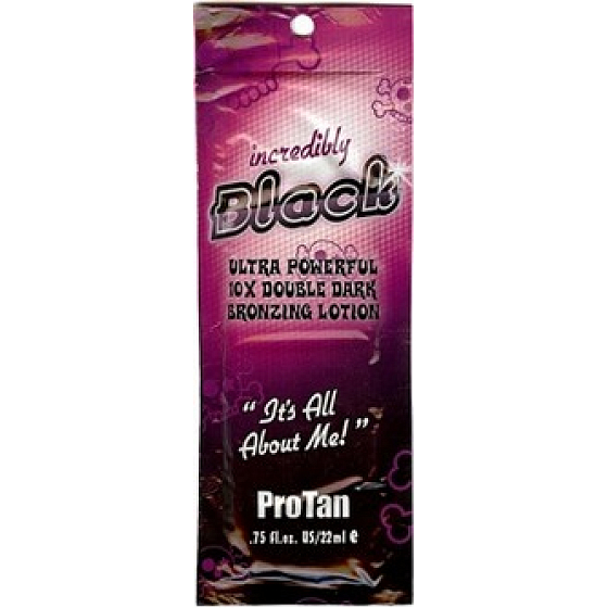 Pre Tan Incredible Black telové mlieko pre opaľovanie v soláriu 22 ml